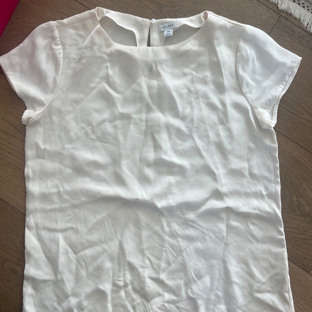Cuyana 4-ply Crepe Silk Top